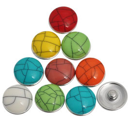 Boutons craquelés