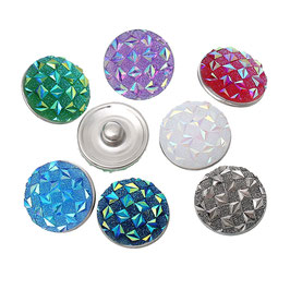 Collection boutons reflets biseautés
