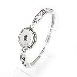 Bracelet métal gravé
