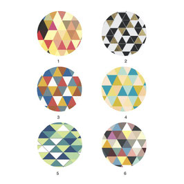 Collection bouton image Triangles