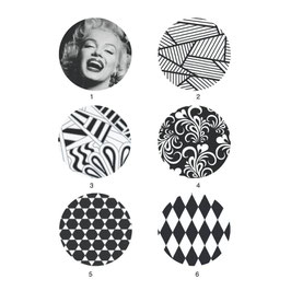 Collection bouton image Geometrik NB1
