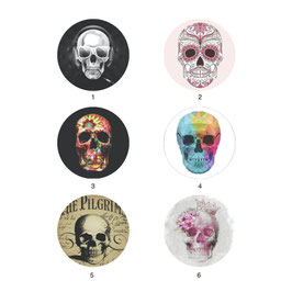 Collection bouton image Têtes de mort