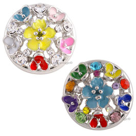 Boutons Fleur Multicolore