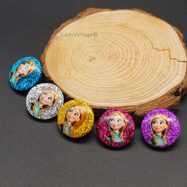 Boutons enfant Princesse