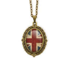 Petit camée vintage union jack