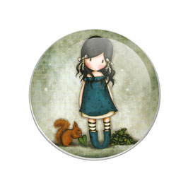 Bouton pression image Gorjuss écureuil