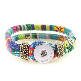 Bracelet tissu ethnique
