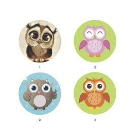 Collection bouton image Chouette
