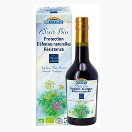 Elixir Protection, Défenses naturelles, Résistance Bio aux Fleurs de Bach 375 ml