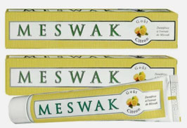 Dentifrice ayurvédique Meswak Citron 100g