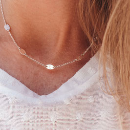Handgefertigte Namenskette mit Initialen | Andressa Schmuck