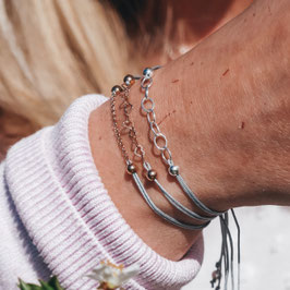 zarte Armbänder Basics mit Kettchen 925 Sterling Silber - perfekt zu jedem Look!