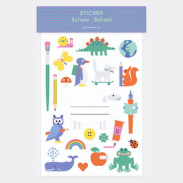 Aufkleber • Stickerbogen Schule