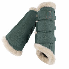 Eskadron Heritage 24/25 Gamaschen Stingray FauxFur  vintage green