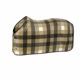 Eskadron Heritage Fleece Check cardamom-dark truffle