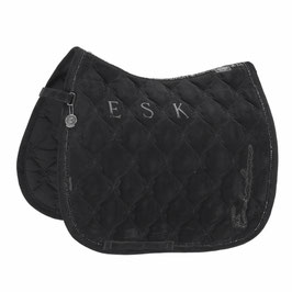 Eskadron Platinum 25 Schabracke Velours Crystal black