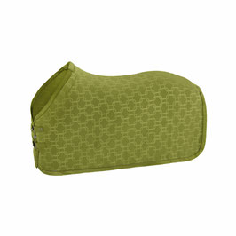 Eskadron Abschwitzdecke Fleece Stamp Chain  moss green