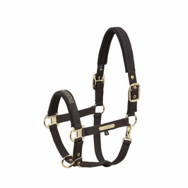 Eskadron Heritage Halfter aus Gurtband dark truffle
