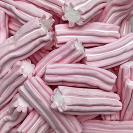 Stripped Marshmallow pink