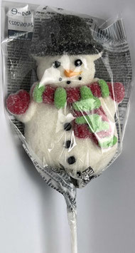 Schneemann Lolli - Marshmallow