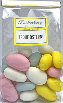 "Frohe Ostern" Dragierte Mandelkerne