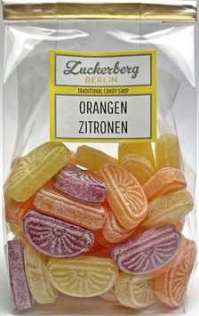 Orangen- und Zitronen Schnitten