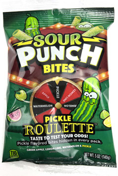 Sour Punch Bites-Pickle Roulette