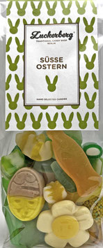 Ostertüte - süßer Fruchtgummimix Grün/Gelb
