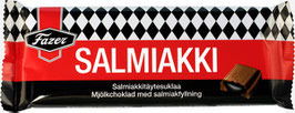 Salmiakki - Finnische Lakritzschokolade von Fazer 100g