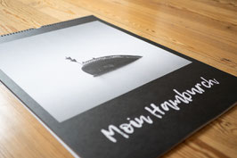 moin hamburch calendar black, din a2 45x60 cm fine art print 260 g/m2