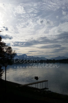 Abendstimmung am See 1