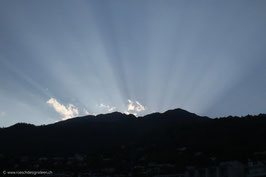 Sonnenuntergang im Tessin