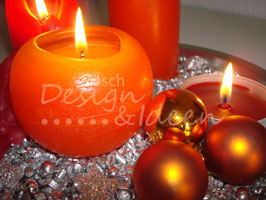 Weihnachtszauber orange
