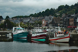 Fischerboote in Honfleur