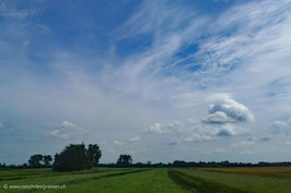 Watte- und Schäfchenwolken