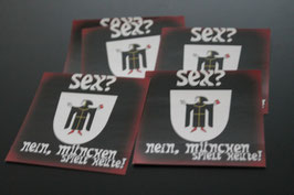 200 München Sex Aufkleber
