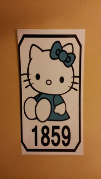 200 1859 Hello Kitty Aufkleber Anti 1860