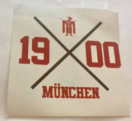 München 1900 Kreuz Aufkleber