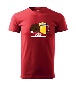 München Ball ,Bier ,Schuhe Shirt Rot