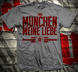 München Meine Liebe Dunkelgrau Shirt