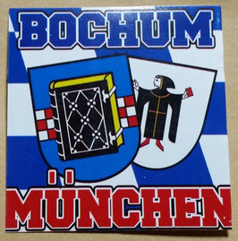200 Münche-Bochum 6x6 Aufkleber