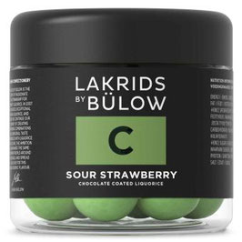 Sour Strawberry Lakrids by Bülow