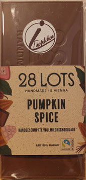 Vollmilchschoki mit Pumkin Spice