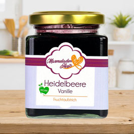 Fruchtaufstrich Heidelbeer/Vanille