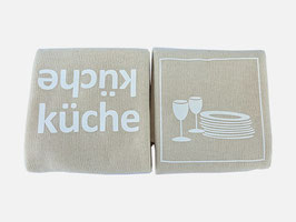 Reinigungslappen PUTZLUX  Set „Küche“ Biobaumwolle
