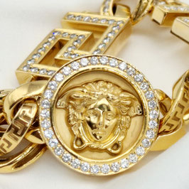 Gianni Versace Atelier Armband 750er Gold Brill. 3,55 ct