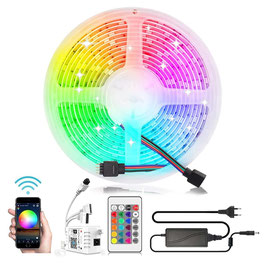 MagicLight RGB Streifen 5 m - Komplett-Set (IP68)