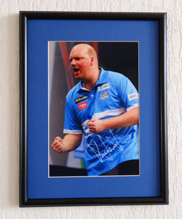 VIncent van der Voort originally hand signed photo - Deluxe framed + COA