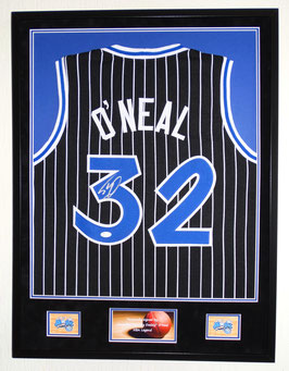 Shaquille O'Neal originally hand signed and framed Orlando Magic Jersey - Premium Framed + JSA COA