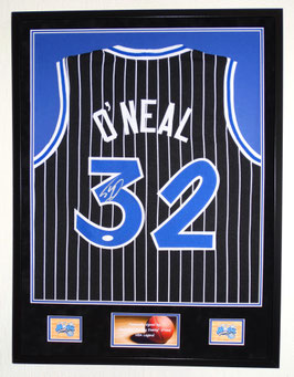 Shaquille O'Neal originally hand signed and framed Orlando Magic Jersey - Premium Framed + JSA COA